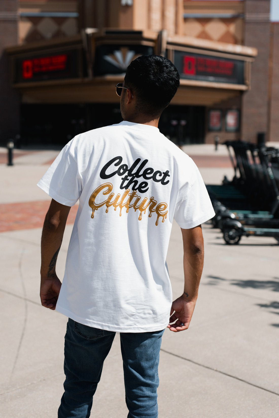 Collect the Culture Heavyweight Tee (White)
